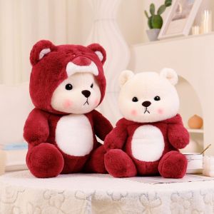 HJDJ Stuffed Animals Strawberry Plush Toy Strawberry Plush Doll Stuffed Animals Doll Kids Toy Soft Animal Bear Stuffed Toy Boys and Girls