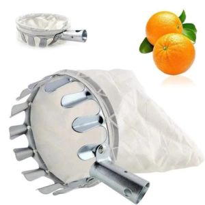 Metal Fruit Picker Orchard Gardening Apple Peach High Tree Picking Tools Fruit Catcher Collection