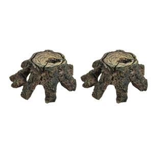 2 gói Cá hang trú ẩn loài bò sát Basking ẩn môi trường sống loài bò sát những người đam mê bánh răng vật nuôi môi trường sống phụ kiện