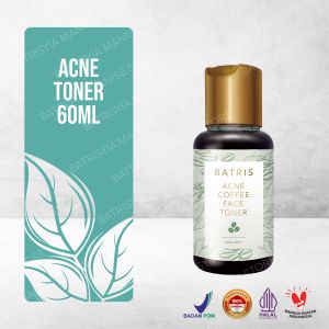 Batrisyia Acne Coffee Face Toner - Penyegar Wajah untuk Kulit Berminyak 60ml