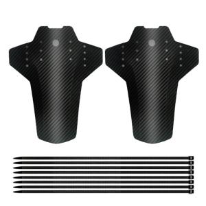 Folding Bicycles Mudguards Set Thickening Widening Bicycles Front Rear Mud Guard Adjustable Mountain Bikes Mudguard