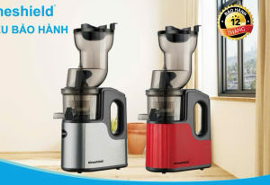 Máy Ép Chậm Cổ Rộng NINISHIELD Ép Nguyên Quả Siêu Mạnh Mẽ Tiết Kiệm Điện Kiểu Dáng Sang Trọng - Máy Ép Chậm Hoa Quả Cao Cấp Ép Trái Cây Cần Tây Rau Má Dễ Dàng