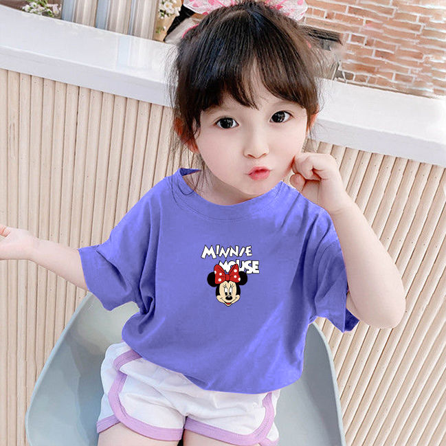 Girl Shirt Japanese-style O-Neck T Shirt Cartoon Unisex Kids Tshirt ...