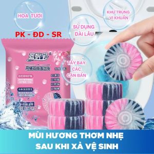Viên Thả Bồn Cầu Tẩy Sạch Mảng Bám Khử Mùi Hàn Quốc - Siêu Rẻ