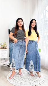 ROK JEANS WANITA SOOMI SKIRT  -SYS CLOTHIER