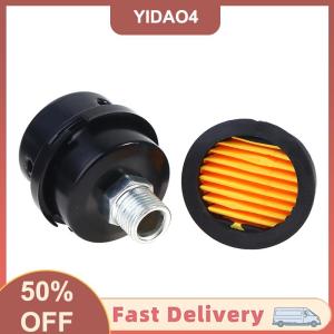 【YIDAO4】 12 16 20mm bộ phận máy nén khí kim loại Máy nén khí Bộ lọc tiếng ồn muffler