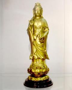 Tượng Ngài Quan Thế Âm Bồ Tát đứng cao 26cm-Nhiều mẫu