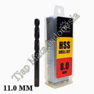 Mata bor besi 11mm HSS Tjap Mata Drill bits 11 MM Cap Mata hss