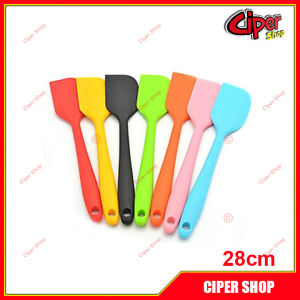 Cây vét bột spatula silicon đúc 28cm