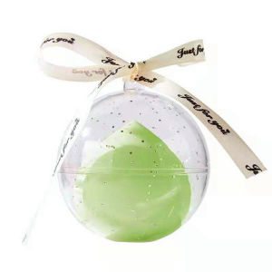 ฟองน้ำไข่ ฟองน้ำแต่งหน้า พร้อมกล่องเก็บ ฟองน้ำเกลี่ยรองพื้น เกลี่ยง่าย นิ่มใช้ดี Soft Peach Makeup Sponge Puff  การเชื่อฟังตามธรรมชาติ