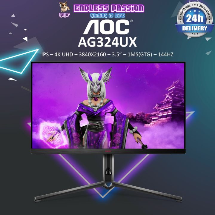AOC AGON Pro AG324UX — 32" 4K UHD IPS Display Gaming Monitor | Lazada ...