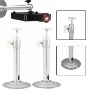 Adjustable Projector Ceiling Stand Bracket 360 Degree Wall Mount Projector Hanger DV Camera Holder