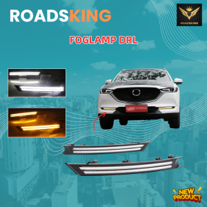 MAZDA CX8 CX-8 2017- 2022 DAYLIGHT FOG LAMP COVER DAY LIGHT LED  2 COLOUR