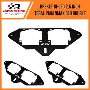 Breket Biled Projie dudukan lampu projie biled 25 inch double NMAX OLD NMAX LAMA