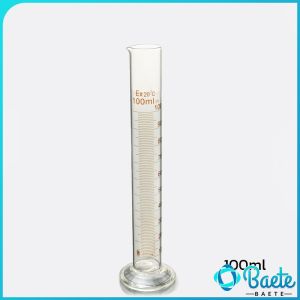 Baete Glass Measuring Cylinder 5ml/10ml/25ml/50ml/100ml Laboratory Measure Tube