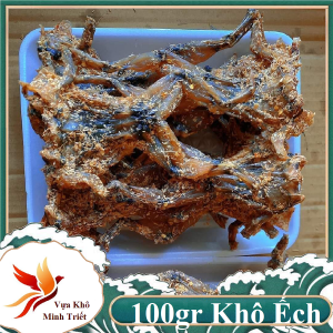 500gr Khô Ếch Thịt Nhiều Đùi To Thơm Ngon Vị Xả- VỰA KHÔ MINH TRIẾT
