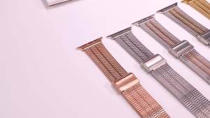 Metal band compatible with watch strap ultra 2 49mm Stainless Steel Milanese Watchband iwatch series 9 8 7 6 SE 5 4 3 2 strap 41mm 45mm 42MM 44MM 38mm 40mm accessories