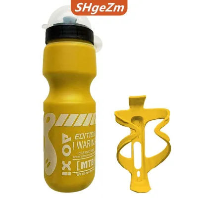 [COD] SHgeZm SPORTS 750ml xe đạp leo núi Xe đạp đi xe đạp nước uống chai + chủ lồng giá