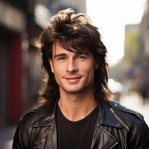 Cross-border European and American wigs hair fashion mens wigs fluffy short hair mechanism chemical fiber wigs headgear menswig