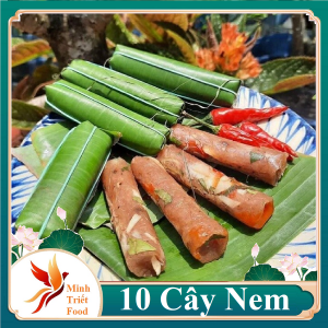 50 CÂY Nem Chua Thanh Hoa Loại 1 Chua Giòn Thơm Ngon Ăn Mê Liền- ĐẶC SẢN MINH TRIẾT