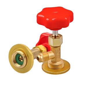 Phụ kiện sửa chữa máy lạnh van mở khóa gas Huangsen CT-339 dùng cho môi chất R134A R410 chính hãng bền bỉ