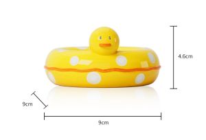 Nhà sứ dừa chén sứ phao vịt đế nước cây dừa phiên bản mùa hè hawaii dành cho hamster - T3 PETS SHOP