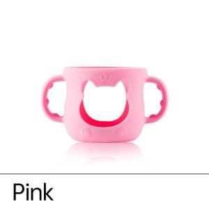 NOBLELUX Universal Baby Bottle Cover Anti Break with Handles Silicone Sleeves Premium Thermal Insulation Baby Bottle Holder Baby