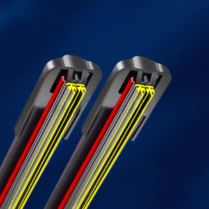 แผ่นนําแสง หัวปัดน้ำฝน สติ๊กเกอร์กันฝน แถบซิลิโคน ความละเอียดสูงและเงียบ ป้องกันไฟฟ้าสถิต ทนต่อความเหนื่อยล้า