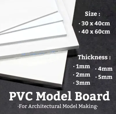 PVC Model Board Modeling Papan