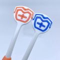 Tongue Brush Cleaning Tooth Safe Tongue Scraper Soft Toothbrush Scraping Tongue Cleaner Oral Hygiene Clean Tool. 