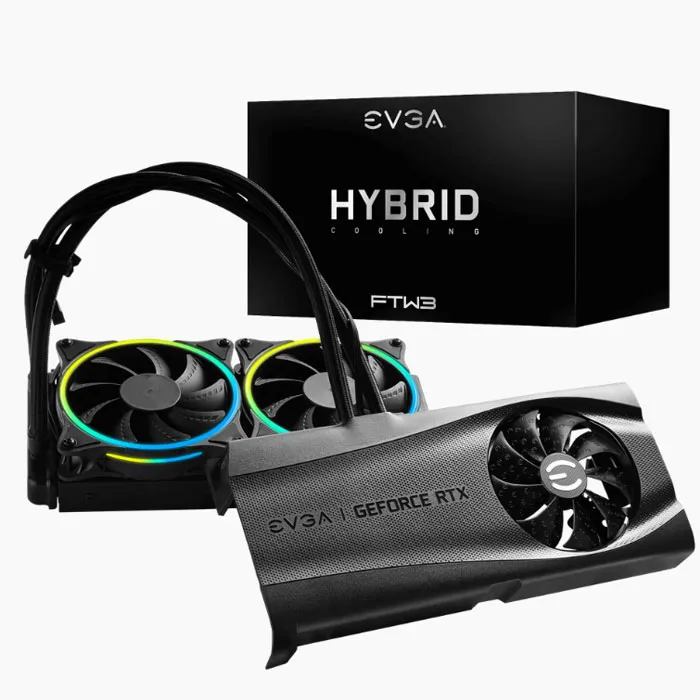 5Cgo EVGA Avic RTX3080/3090 FTW3 HYBRID Integrated Water Cooled