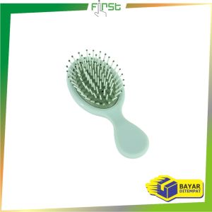 FH-C1146 Sisir Rambut Anak Polos Anti Kusut Warna Pastel / Sisir Rambut Pijat Anak Wet Brush Mini
