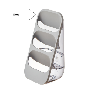 [Ready Stock] [3 Layer Transparent Storage Rack] High Quality Multipurpose Drainable Storage Box Storage Shelf Chopstick Spoon Fork Cutlery Lipstick Foundation Cosmetic Notebook Pencil Scissors Stationery Kitchen Bathroom Bedroom Living Room Study Room