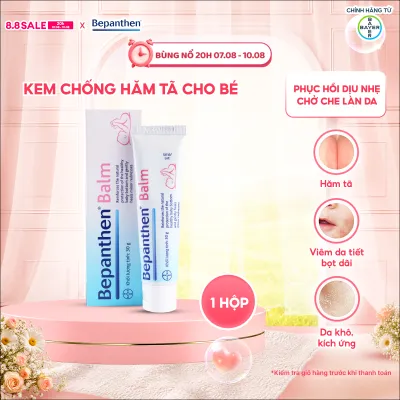 Kem Chống Hăm Bepanthen Balm Dạng Kem Mỡ Tuýp 30G