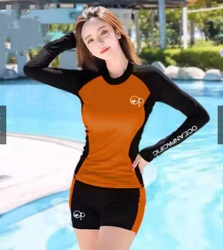 Mary. Ph Rashguard Two-piece Bikini Ladies Swim Suit wear Rash Guard  Swimwear (Terno) Tops And Short) One Size Only Fit Small To Semi Large For  Womens Quality Item
