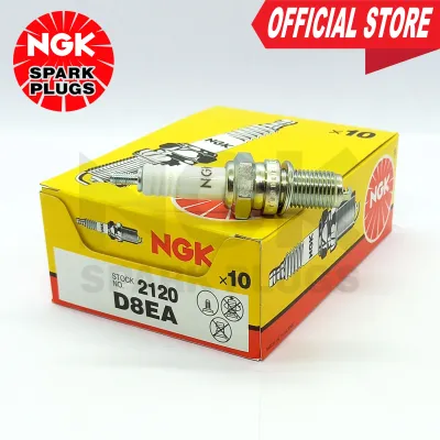 NGK D8EA Standard Spark Plug for Honda TMX 155 (CP) & TMS 125 2pcs