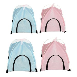 Cats Shelter Cave Bed for Indoor Kitten Washable Shelter Bed Summer Tent House Mansion Tent for Small Dogs