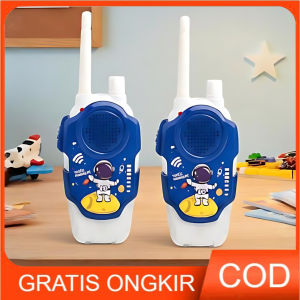 Pasar Distributor BTC-3003 SPACE WALKIE TALKIE Mainan Tema Astronaut Komunikasi Wireless Jarak Jauh