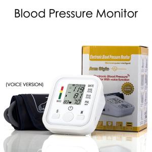 Blood Pressure Monitor Original Electronic Blood Pressure Monitor Meter Digital Voice Pressure blood pressure health monitor-Malaysia Stock