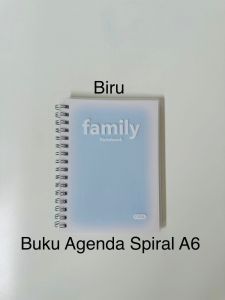 Buku Agenda Spiral Ring A6 Notebook B5 Buku Catatan A5 Buku Diary.