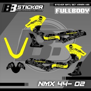 Decal Sticker Yamaha NMAX 155 Old BISA HOLOGRAM Fullbody 2015-2019 Nmx 44