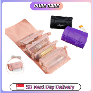 【Pure Care】 Portable Comestic Storage Bag / Partition Makeup Bag / Travel Multiple Toiletry Bag / Travel Organizer