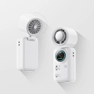 Home Space Portable Mini Fan with 4000mAh Battery Lightweight Variable Speeds and Durable Plastic Blades