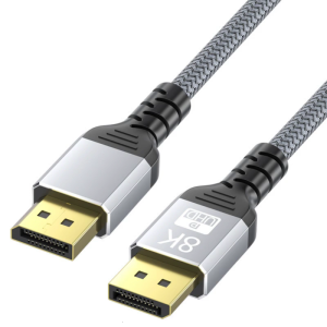 8K DisplayPort Cable Provides 60Hz Refreshes Rate And High Compatibility With Various DP1.4 Interfaces Devices 300cm