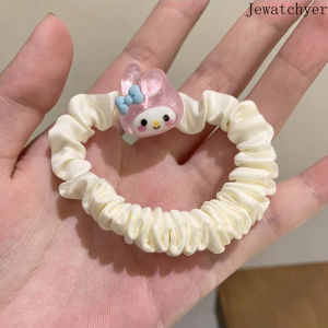 5pcs Vòng tóc đàn hồi cao Bền bỉ Gân tóc Dây tóc Dây đầu Phụ kiện tóc Dây thun hoạt hình