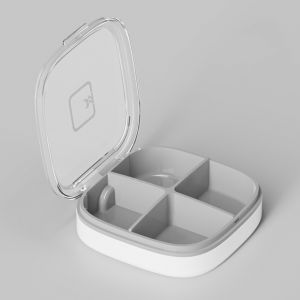 Singaye กล่องใส่ยา กล่องยา ตลับยา 4 ช่อง 6 ช่อง มี 3 สี กล่องเก็บยา ตลับแบ่งเม็ดยา ตลับใส่ยา กล่องวิตามิน ตลับเก็บยา Medicine box ขนาดเล็ก พกพาง่าย