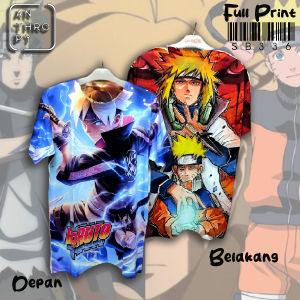 Kaos Distro Sablon Full Print SB336 Pria Oblong Baju Atasan Lengan Pendek Dewasa