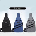 koreafashionshop(KR1211) กระเป๋าคาดอกผู้ชายแฟชั่นสุดเท่ คาดอก-คาดเอว. 