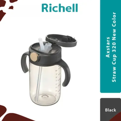 Richell Axstars Straw Cup 320ml - Botol Minum Anak