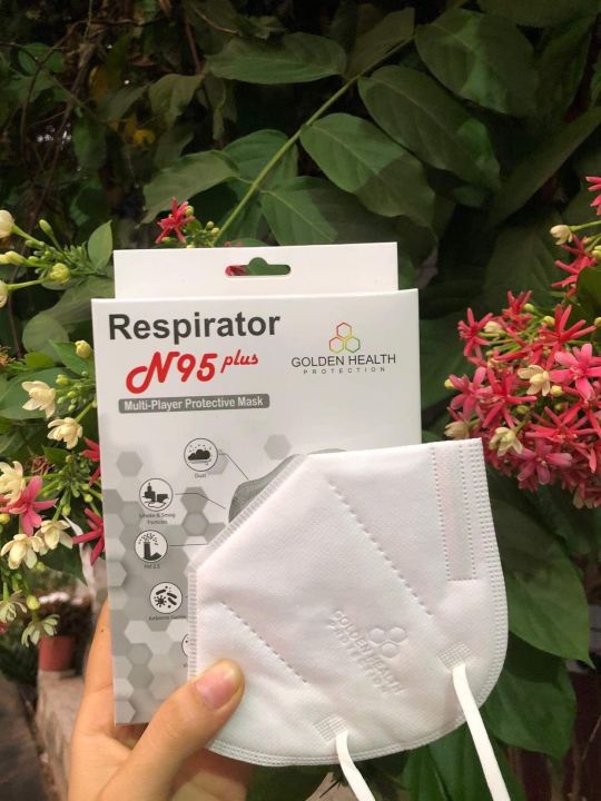 KHẨU TRANG N95 PLUS RESPIRATOR 5 LỚP KHÁNG KHUẨN CHỐNG BỤI SIÊU MỊN CAO ...